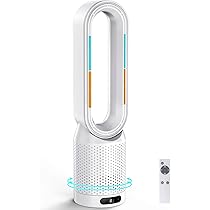 Amazon | 【2025新登場・冷暖兼用羽なし扇風機】SAMONIC タワーファン